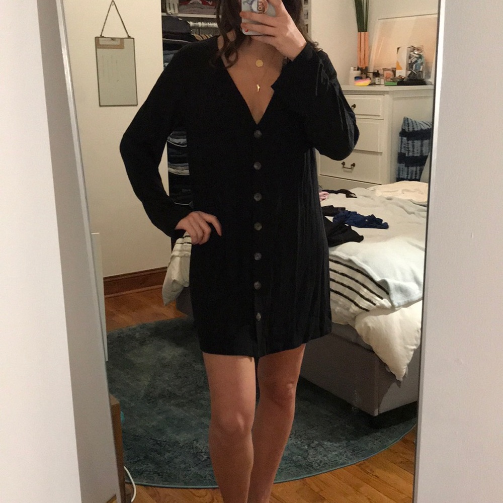 Reformation Black Dress